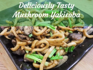 Our Deliciously Tasty Mushroom Yakisoba Recipe