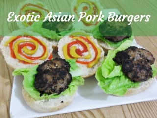 Our Exotic Asian Pork Burger Recipe